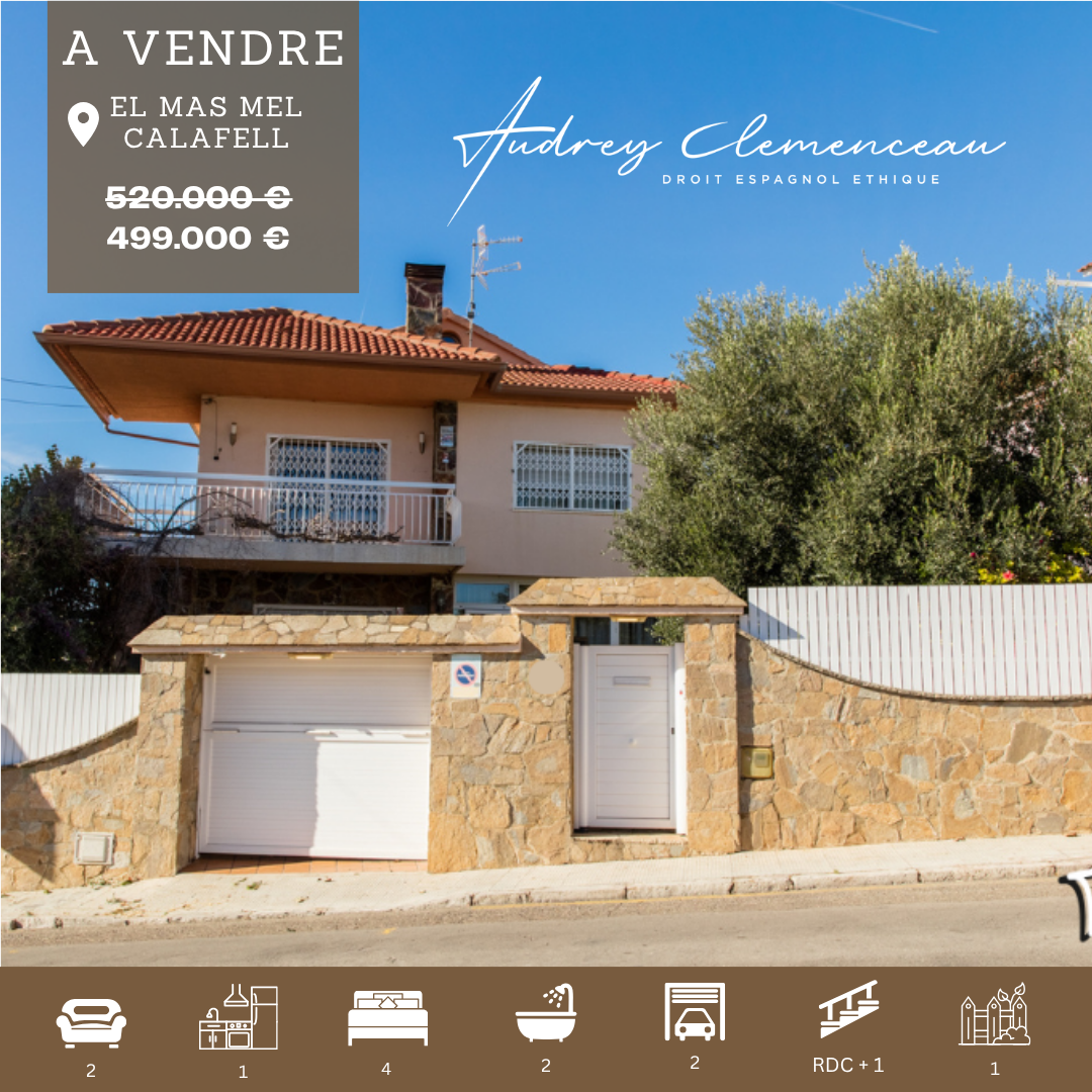 A vendre- MAS MEL CALAFELL
